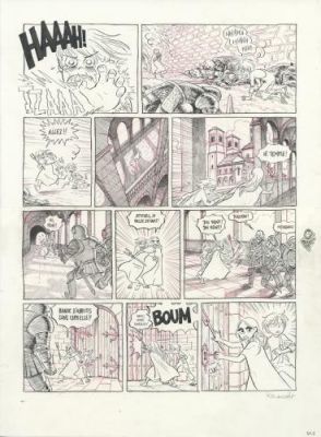 Kerascoët | Foudroyant, Tome 2 La montagne de feu, planche 38 | Galerie 9ème Art