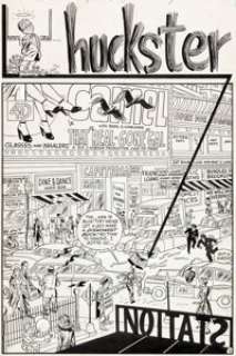 Manny Stallman Witches Tales #23 Complete 5-Page Story Original Art (Harvey, 1954). In this pre-Code -