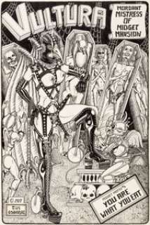 Jim Osborne Vultura Illustration Original Art (1971). Many Underground Comix artists of the 1960s began -