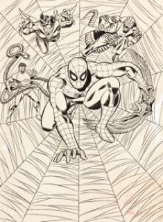 Gil Kane and Frank Giacoia Marvel Treasury Edition #14 Cover Original Art (Marvel, 1977). One of the great - | Heritage