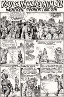 Robert Crumb Hup #4 Complete 4-Page Story Original Art (Last Gasp, 1992). "You Can’t Have Them All -- - | Heritage