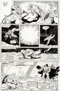 Ron Lim and Joe Rubinstein Infinity Gauntlet  #4 Page 27 Original Art (Marvel, 1991).... | Heritage