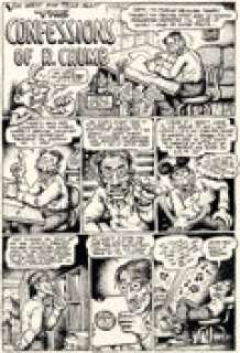 Robert Crumb The People‘s Comics Complete  4-Page Story (Golden Gate Publishing, 1972).... (Total: 4  Original Art)