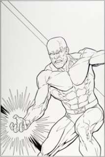 Kevin Maguire and Andrew Pepoy X-Men Forever #6 Cover Iceman Original Art (Marvel, 2001). Bobby Drake, the -