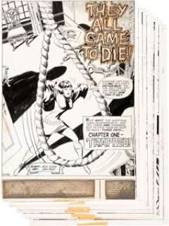 Don Heck Forbidden Tales of Dark Mansion #5 Near-Complete Story Original Art Group of 35 (DC, 1972).... (Total: 35 Original Art) | Heritage