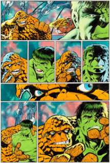 Bernie Wrightson Marvel Graphic Novel: The Big Change Incredible Hulk and Thing Page 18 Original Art (Marvel, 1987... | Heritage