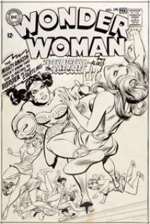 Carmine Infantino and Irv Novick Wonder Woman #174 Cover Original Art (DC, 1968).... | Heritage
