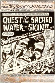 Jack Kirby et Mike Royer Black Panther #5 Planche 1 (Marvel, 1977).... | Heritage