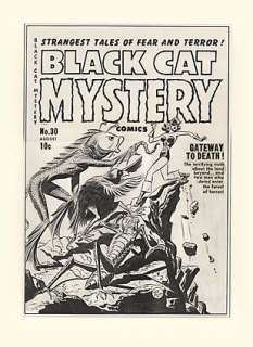 BLACK CAT MYSTERY #30 Cover