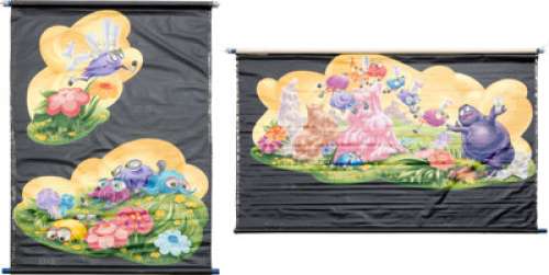 McDonaldland Grimace and Gobblins Mural Paintings Original Art Group of 2 (McDonald’s/Setmakers, 1980).... (Total: 2 Items) | Heritage