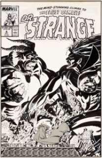  - Butch Guice Doctor Strange, Sorcerer Supreme #8 Cover Original Art (Marvel, 1989)....