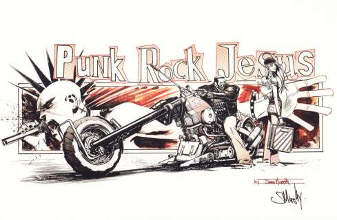 Sean Gordon Murphy - Punk Rock Jesus Print - Signed
