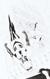  - Travel Foreman Ms. Marvel #11 Cover Original Art (Marvel, 2007)....