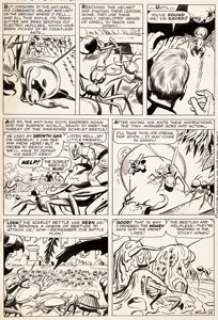 Jack Kirby and Dick Ayers Tales to Astonish #39 Story Page 6 Ant-Man Original Art (Marvel, 1963)....