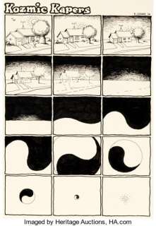 Robert Crumb Zap Comix #0 Complete 1-Page Story "Kosmik Kapers" Original Art (Apex Novelties, - | Heritage