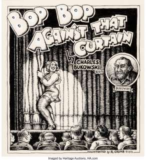 Robert Crumb Arcade, the Comics Revue #3 Original Art for Charles Bukowski Story (The Print Mint, 1975).... (Total: 2 Original Art) | Heritage