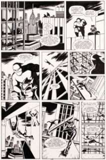 Cameron Stewart Catwoman V3#20 Planche 10 (DC, 2003)....