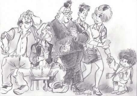 Walthéry. Illustration originale | BDEnchères