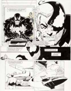 Ron Lim, Jim Sanders, and Fred Fredericks - Avengers: Death Trap, The Vault Story Page 6 Original Art (Marvel, 1991).