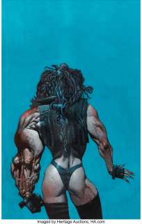 Simon Bisley - Lobo‘s Back #2 Cover Original Art (DC, 1992).