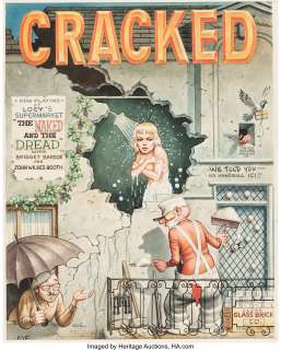Bill Elder | Cracked #10 Cover Brigitte Bardot Original Art (Major Publ., 1959). | Heritage