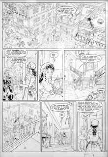 Jérémy | Jérémy - Planche originale (p.26) Barracuda T1 - Esclaves - (2010) | Catawiki