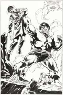 Buscema, Sal | Sal Buscema Incredible Hulk #227 Story Page 11 Re-Creation Illustration Original Art (c. 2000).... | Heritage