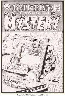 Adams, Neal - Neal Adams House of Mystery #176 Cover Original Art (DC, 1968)....