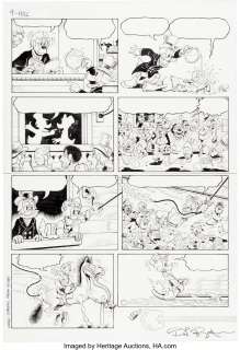 Rosa, Don | Don Rosa Kalle Anka & C:o [Donald Duck & Company] #1993-02 Story Page 9 Uncle Scrooge Original Art (Egmont, 1993).... | Heritage