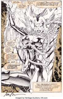 Lee, Jim | Jim Lee and Scott Williams The Uncanny X-Men #274 Splash Page 22 Original Art (Marvel, 1991).... | Heritage