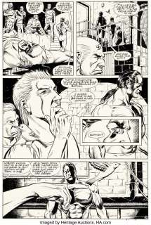 Nolan, Graham - Graham Nolan and Eduardo Barreto Batman: Vengeance of Bane Special #1 Story Page 24 Original Art (DC, 1993)....