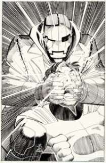 Romita Jr., John | John Romita Jr. and Klaus Janson Superman #35 Cover and Complete 25-Page Story Original Art (DC, 2014).... (Total: 23 Original Art) | Heritage