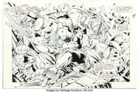 McFarlane, Todd | Todd McFarlane Spider-Man #16 Splash Page 11 Original Art (Marvel, 1991).... | Heritage