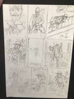 Hermann | Hermann - Planche originale crayonnée - Duke T7 - Ce monde n’est pas le mien - (2023) | Catawiki