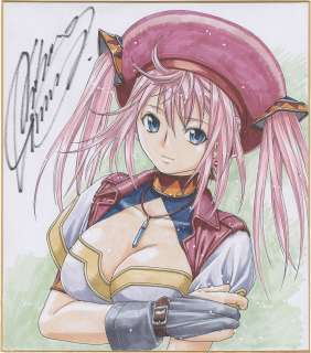 Akihiro Kimura Hand-Drawn Color Shikishi"Elemental Dragoon" | Mandarake (Big Web)