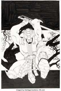 Cory Walker Masters of the Universe, Icons of Evil: Tri-Klops #1 Cover Original Art (CrossGen, 2003)....