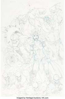 Seeley, Tim - Tim Seeley Masters of the Universe Pin-Up Original Art (2003)....