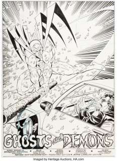 Liefeld, Rob - Rob Liefeld and Karl Kesel Hawk and Dove #1 Splash Page 5 Original Art (DC, 1988)....