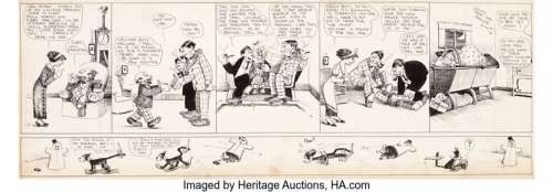 Herriman, George - George Herriman The Family Upstairs/Dingbat Family/Krazy Kat and I. Mouse Daily Comic Stri...