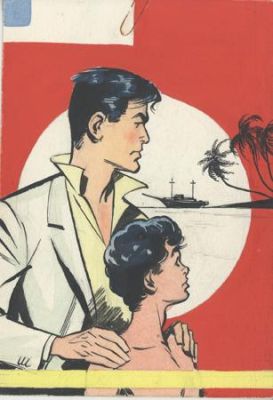 Edouard Aidans | Les Franval, projet de couverture | Galerie 9ème Art