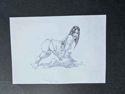 Koller, Daniel | Daniel Koller - Dessin original - Érotique - (2022) | Catawiki