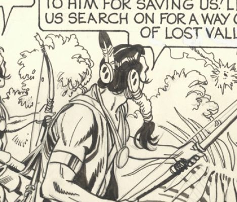 Giolitti- TUROK #110, p.31, Original Art | Russ Cochran