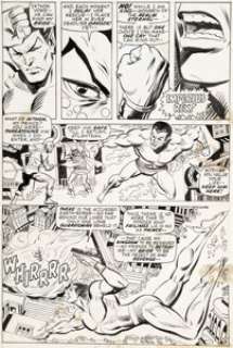 Andru, Ross | Ross Andru and Mike Esposito Sub-Mariner #37 Story Page 9 Original Art (Marvel, 1971).... | Heritage