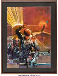 Sienkiewicz, Bill - Bill Sienkiewicz Marvel Super Special #36 Unpublished Dune Cover Painting Original Art (Marvel, 1984)....