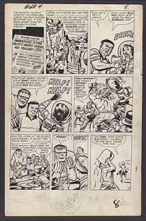 INCREDIBLE HULK Issue #4 Interior Page | ComicConnect