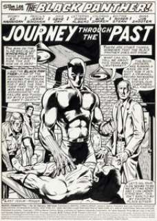 Bingham, Jerry - Jerry Bingham and Gene Day Marvel Premiere #52 Black Panther Splash Page 1 Original Art (Marvel, 1980)....