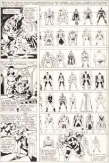 Kupperberg, Alan - Alan Kupperberg and Al Gordon What If? #29 Story Page 12 Original Art (Marvel, 1981)....