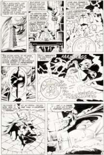 Newton, Don - Don Newton and Bob Smith Brave and the Bold #156 Story Page 2 Dr. Fate Original Art (DC, 1979). ...
