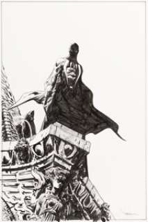 Lee, Jae - Jae Lee Black Bat #12 Cover Original Art (Dynamite, 2014)....