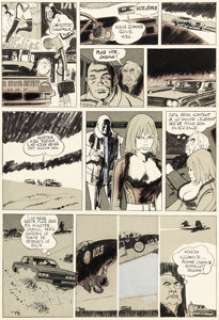 Robert Gigi Scarlett Dream #1 Chapter 3 Story Page 13 Original Art (Éric Losfeld, 1967)....